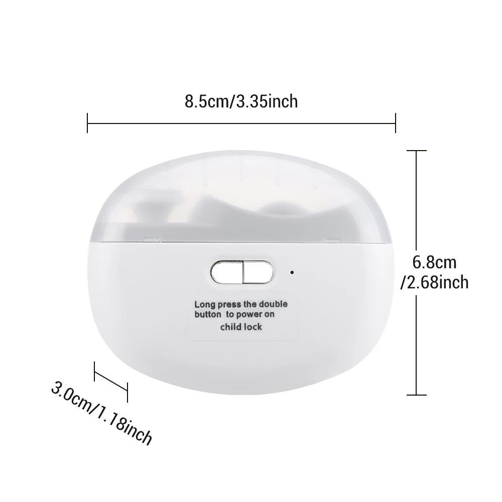 Electric Nail Trimmer & Buffer - Safe, Gentle Care for All Ages