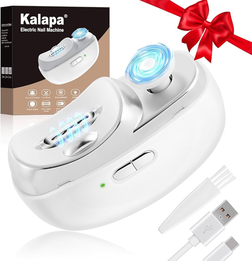 Electric Nail Trimmer & Buffer - Safe, Gentle Care for All Ages